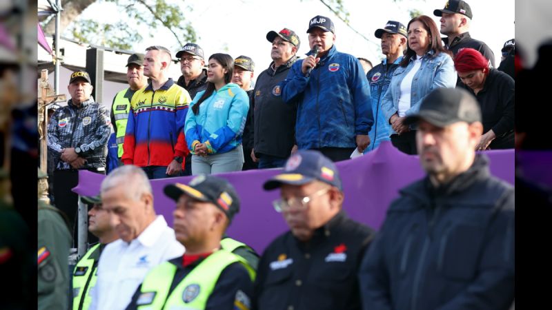 Cabello: La relación estrecha entre los organismos de seguridad y el Pueblo hay que fomentarla