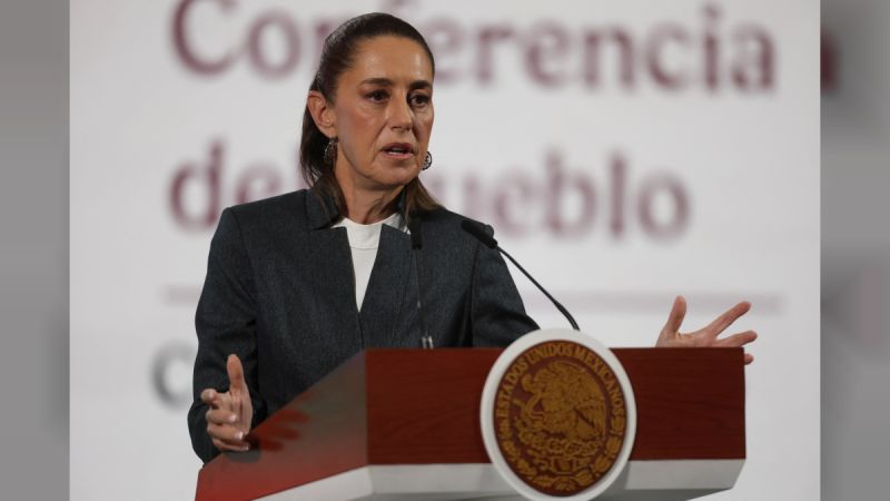 Mandataria de México aseguró que no tendrá relaciones con Ecuador mientras Noboa ejerza la presidencia