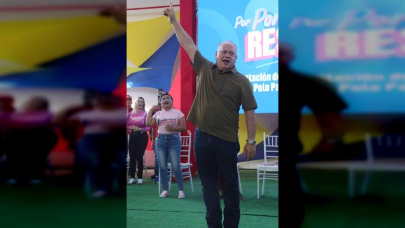 PORTUGUESA-GUANARE / Cabello: El Pueblo al asumir la victoria del 25 M no hay nada que nos detenga