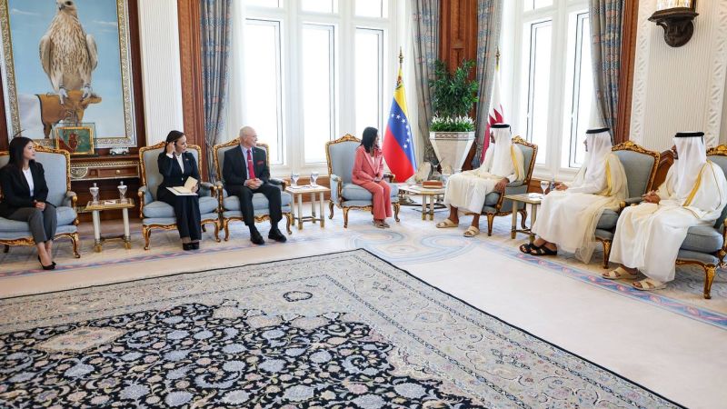 Venezuela y Qatar revisan la agenda de cooperación binacional