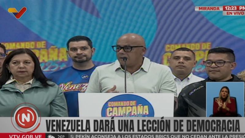 Rodríguez: Estamos absolutamente seguros de que cada voto del 25 de mayo va a ser contra el extremismo