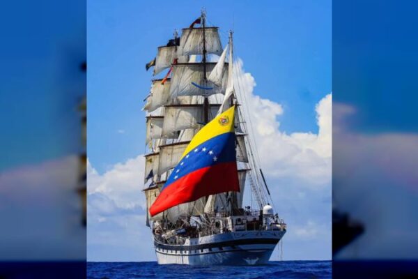 Buque Escuela Simón Bolívar de la Armada Venezolana arribará a puertos mexicanos