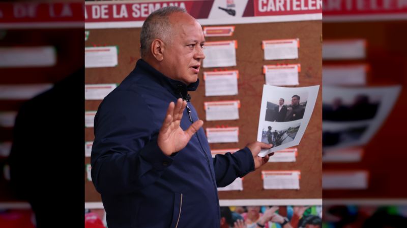 Cabello: Mafias del narcotráfico de Colombia y EEUU están detrás del fraude electoral de Ecuador