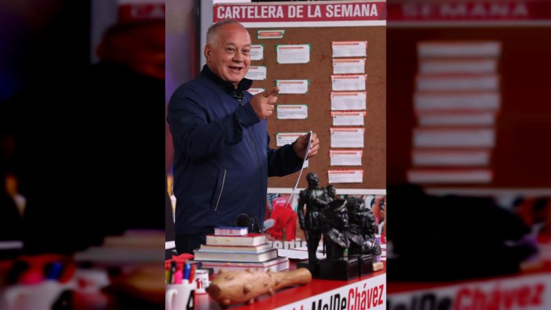 Cabello: Inscripción de Capriles como candidato confirma que el Mazo no engaña ¡lo saqué del closet!
