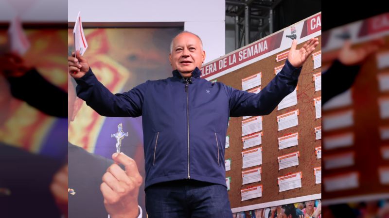 Diosdado Cabello: No soy el número dos de la Revolución Bolivariana, soy solo uno más