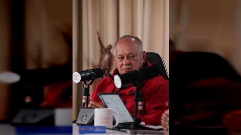 Cabello: Lucha contra el narcotráfico ha provocado retención de producción de droga en Colombia por dos meses