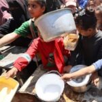 Más de 70 mil niños se encuentran internados por desnutrición severa en Gaza