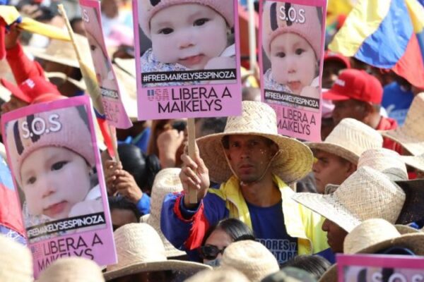 Internacional Antifascista de El Cairo exige la libertad de la niña venezolana Maikelys Espinosa