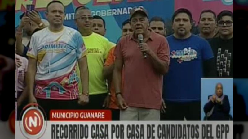 PORTUGUESA - GUANARE / Jorge Rodríguez: Los revolucionarios tenemos que ir a las calles con la gente