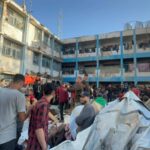 Israel asesinó a 30 civiles en ataque a escuela en Gaza