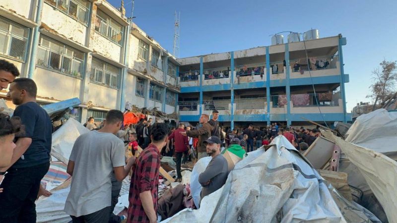 Israel asesinó a 30 civiles en ataque a escuela en Gaza