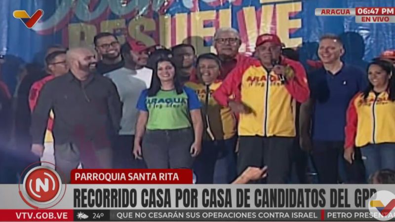 ARAGUA-FRANCISCO LINARES ALCÁNTARA / Rodríguez: Aragua merece una reparación ante tanto invento de EEUU y la ultraderecha