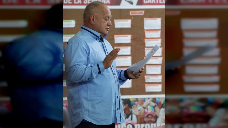 Cabello: La verdadera razón de Israel ha sido exterminar al Pueblo palestino para robar su territorio