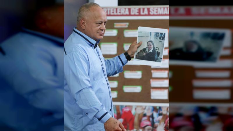 Diosdado Cabello: La Sayo queda en evidencia porque no cuida los detalles de sus mentiras