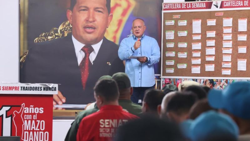 Cabello destacó éxito de la fusión popular militar policial en defensa de la Patria y lucha contra el narcotráfico