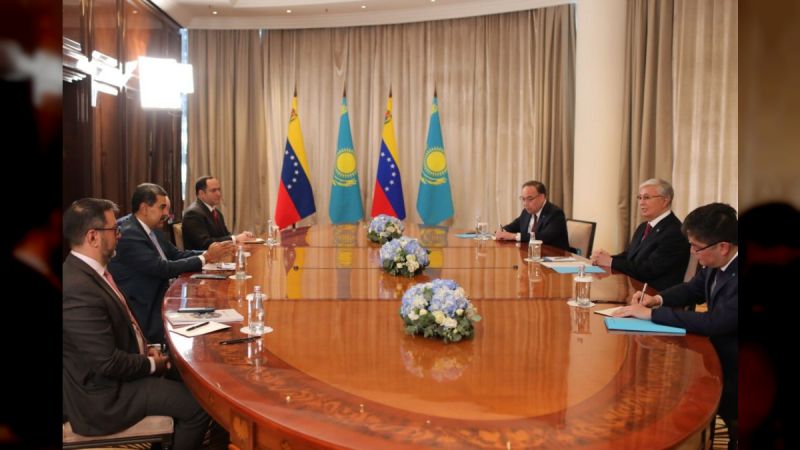Venezuela y Kazajistán fortalecen lazos de cooperación y amistad