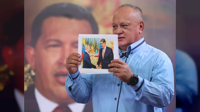 Diosdado Cabello: Hoy Maduro y Putin luchan por la paz verdadera del mundo