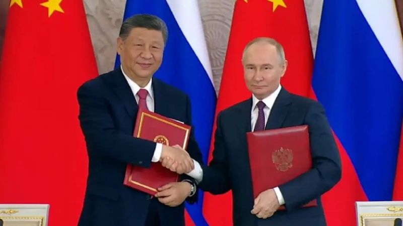 Rusia y China firman acuerdos de cooperación estratégica