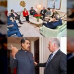Presidentes de Venezuela y Cuba sostienen encuentro bilateral