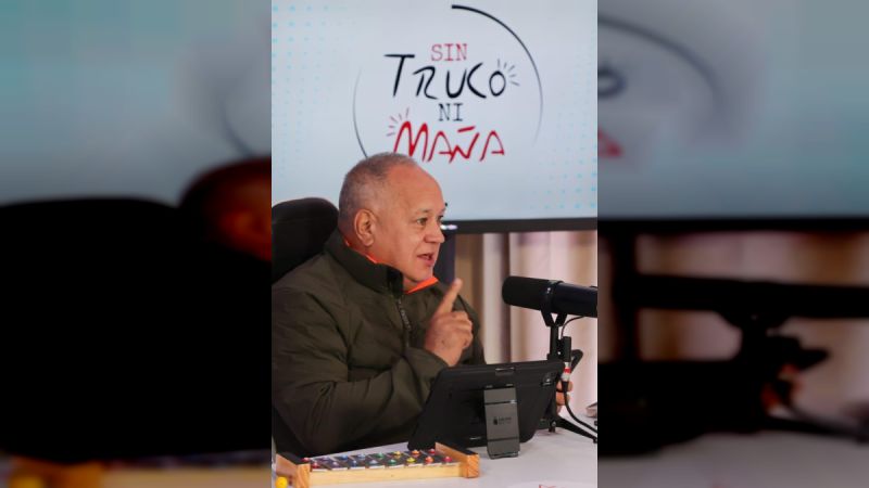 Cabello: Colombia le hace el juego a Estados Unidos con la narrativa del Tren de Aragua