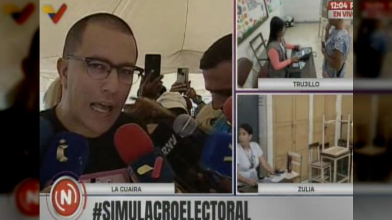 Candidato a diputado Jorge Arreaza instó al Pueblo a preservar los espacios con el voto el 25 de mayo