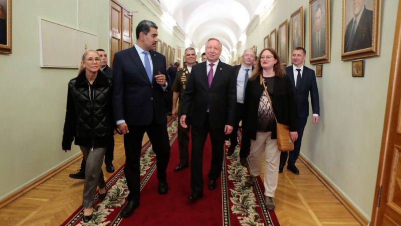 Presidente Maduro sostuvo un encuentro con el gobernador de San Petersburgo, Alexandr Beglov