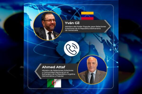 Cancilleres de Venezuela y Argelia preparan Comité Conjunto de Cooperación binacional