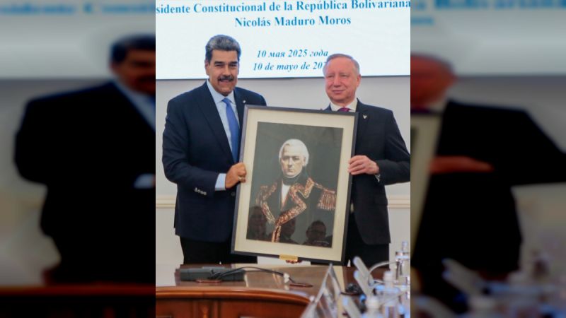 Presidente Maduro agradeció a Rusia por el reconocimiento al legado de Hugo Chávez y Francisco de Miranda