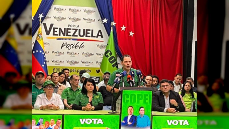 Secretario general de COPEI advirtió que ultraderecha pretende cantar fraude el 25M