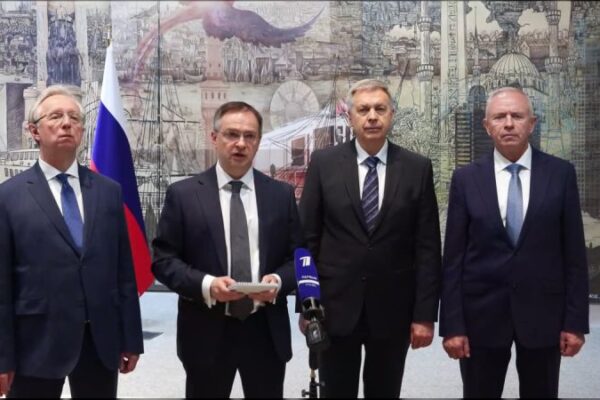 Finalizó la primera sesión de las negociaciones de paz entre Ucrania y Rusia en Türkiye