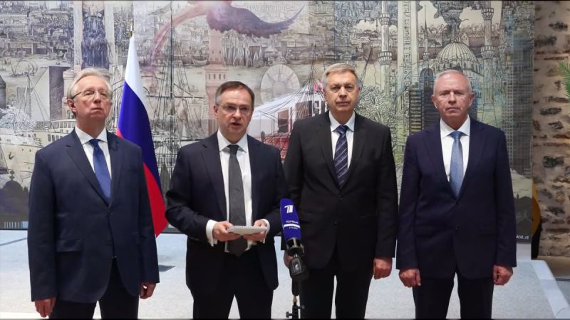 Finalizó la primera sesión de las negociaciones de paz entre Ucrania y Rusia en Türkiye