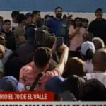 CARACAS-EL VALLE / Candidatos del GPPSB recorren casa por casa junto con la vicepresidenta Delcy Rodríguez