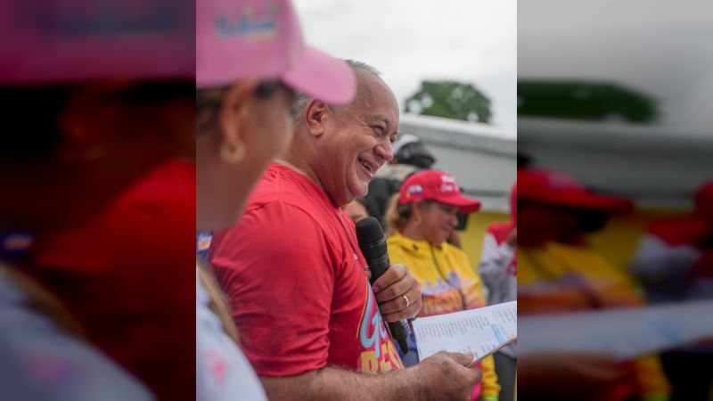 BOLÍVAR-CARONÍ / Cabello: La Revolución Bolivariana ha demostrado que es absolutamente incluyente
