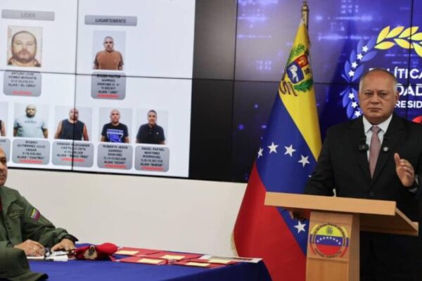 Vicepresidente sectorial Cabello anunció detención de un albanés inmerso en planes conspirativos contra las elecciones