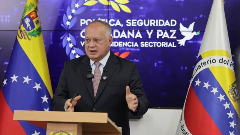 Cabello sobre alerta de viajes de EEUU: Para nosotros no ha tenido ningún impacto (+violencia)