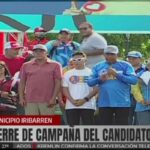 LARA-IRIBARREN / Luis Reyes Reyes se comprometió a recuperar obras deterioradas e impulsar nuevas