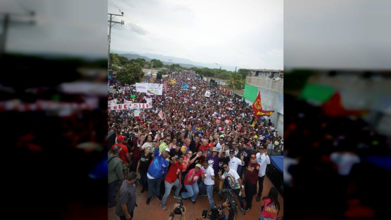 FALCÓN-MIRANDA / Pueblo desbordó calles de Coro en apoyo a Víctor Clark y demás candidatos del GPPSB: ¡Rumbo a la victoria! (+fotos)