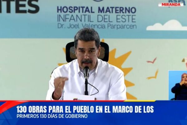 Presidente Nicolás Maduro inauguró el Sistema de Bombeo El Carupanero en Sucre