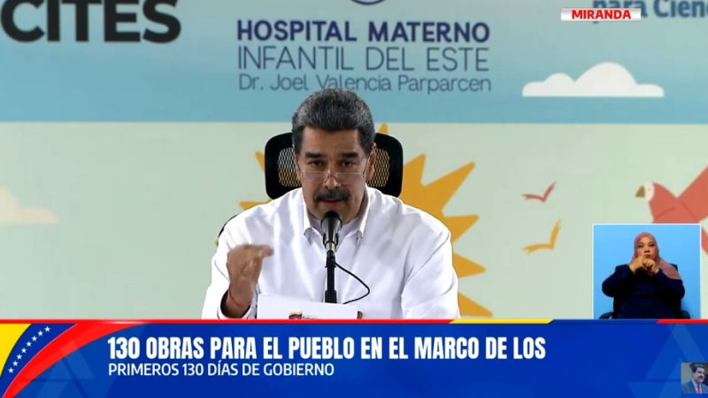 Presidente Nicolás Maduro inauguró el Sistema de Bombeo El Carupanero en Sucre