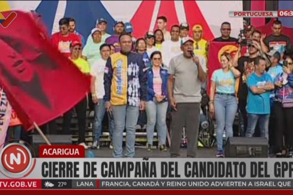 PORTUGUESA-PÁEZ / Jorge Rodríguez:  Primitivo Cedeño ha construido junto a su Pueblo un estado de prosperidad