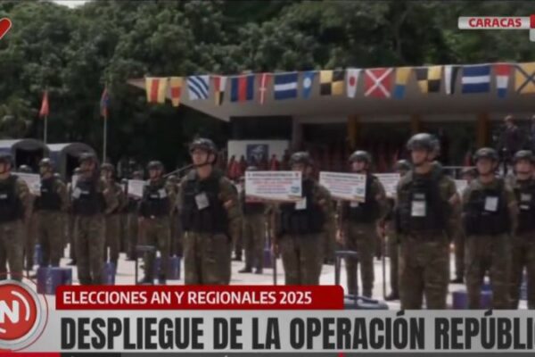 FANB inició despliegue de la Operación República para este 25-M