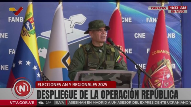 Ministro Padrino: Más de 412 mil efectivos de la FANB se despliegan en todo el país en Operación República