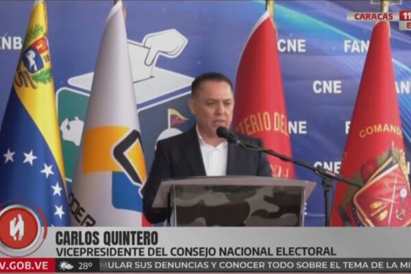 Vicepresidente del CNE: Más de 490 mil funcionarios están desplegados para garantizar derecho al voto este 25-M
