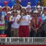 BOLÍVAR- SAN FÉLIX / Candidata García: Vamos a seguir construyendo el camino que nos dejó el Comandante