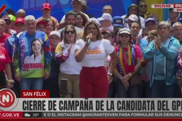 BOLÍVAR- SAN FÉLIX / Candidata García: Vamos a seguir construyendo el camino que nos dejó el Comandante