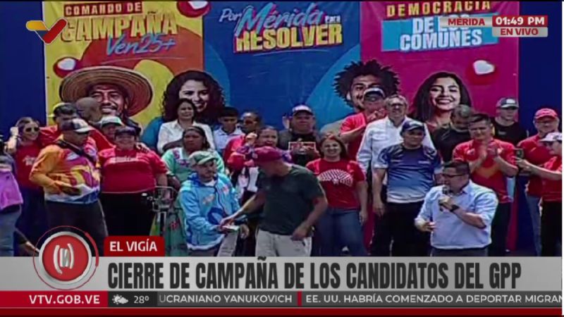 MÉRIDA-EL VIGÍA / Candidato Arnaldo Sánchez asegura el impulso económico del estado