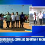 Mandatario nacional inauguró Complejo Deportivo y Recreacional en Falcón