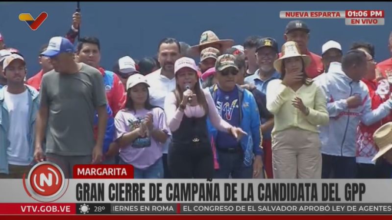 NUEVA ESPARTA / MARGARITA Candidata del GPPSB: Vamos a recuperar el puerto libre en Margarita