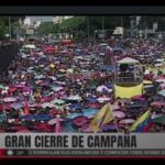CARACAS-LIBERTADOR / Pueblo desborda las calles en apoyo a los candidatos de la Revolución