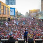 ARAGUA – MARACAY / Marea revolucionaria colmó avenida Bolívar en apoyo a Joana Sánchez